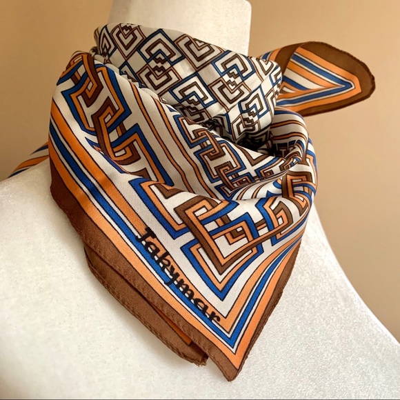 Vintage Italian Jakymar scarf EUC - Picture 6 of 6